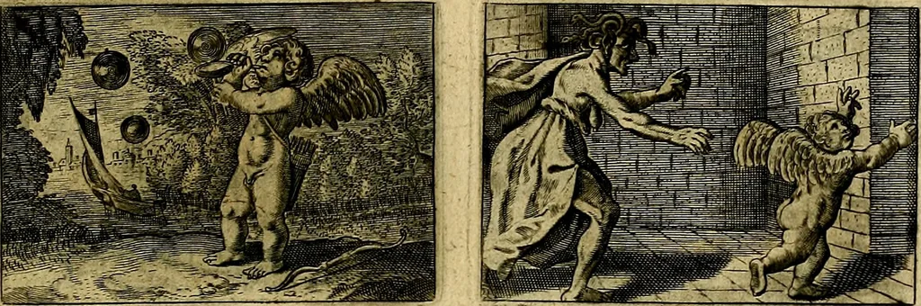 An illustration from Dan. Heinsii Lof-Sanck Van Iesus Christus, den eenigen end eeuwigen Son Godes. Met noodelicke Vytleggingen aenvvÿsende den gront van het out Christelick geloof, in den selven vervat, 1616, leaf 154