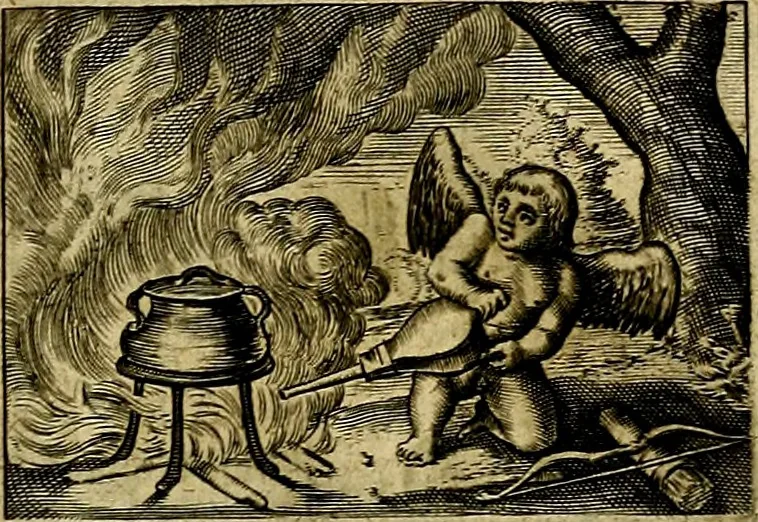 An illustration from Dan. Heinsii Lof-Sanck Van Iesus Christus, den eenigen end eeuwigen Son Godes. Met noodelicke Vytleggingen aenvvÿsende den gront van het out Christelick geloof, in den selven vervat, 1616, leaf 158