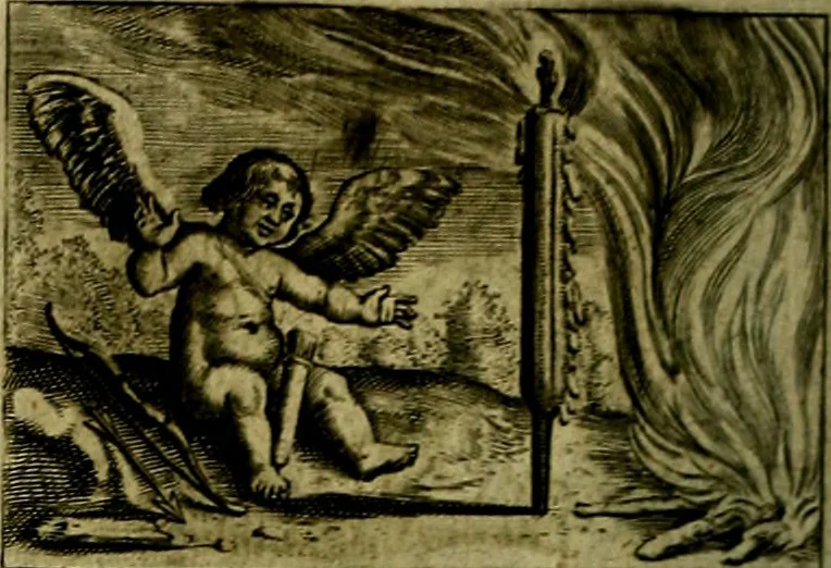 An illustration from Dan. Heinsii Lof-Sanck Van Iesus Christus, den eenigen end eeuwigen Son Godes. Met noodelicke Vytleggingen aenvvÿsende den gront van het out Christelick geloof, in den selven vervat, 1616, leaf 159