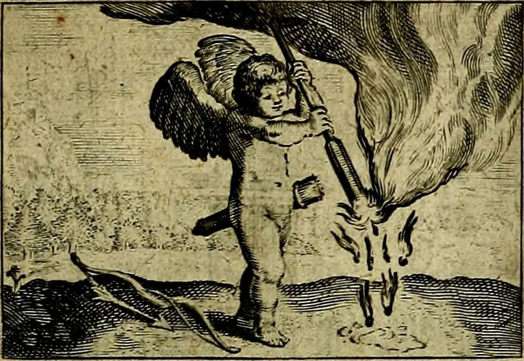 An illustration from Dan. Heinsii Lof-Sanck Van Iesus Christus, den eenigen end eeuwigen Son Godes. Met noodelicke Vytleggingen aenvvÿsende den gront van het out Christelick geloof, in den selven vervat, 1616, leaf 160