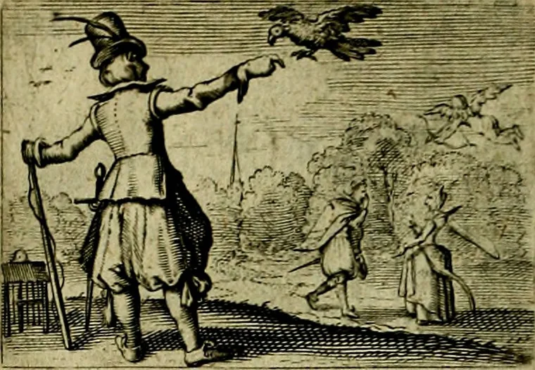 An illustration from Dan. Heinsii Lof-Sanck Van Iesus Christus, den eenigen end eeuwigen Son Godes. Met noodelicke Vytleggingen aenvvÿsende den gront van het out Christelick geloof, in den selven vervat, 1616, leaf 163