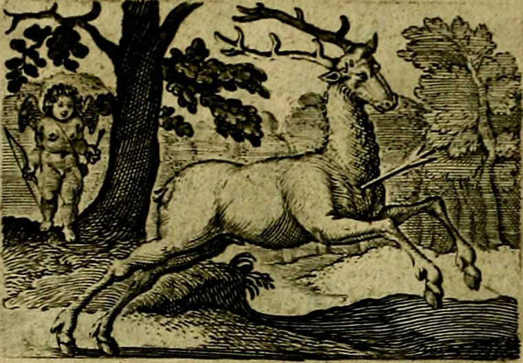 An illustration from Dan. Heinsii Lof-Sanck Van Iesus Christus, den eenigen end eeuwigen Son Godes. Met noodelicke Vytleggingen aenvvÿsende den gront van het out Christelick geloof, in den selven vervat, 1616, leaf 165