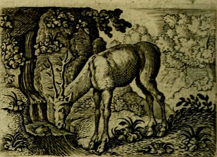 An illustration from Dan. Heinsii Lof-Sanck Van Iesus Christus, den eenigen end eeuwigen Son Godes. Met noodelicke Vytleggingen aenvvÿsende den gront van het out Christelick geloof, in den selven vervat, 1616, leaf 165