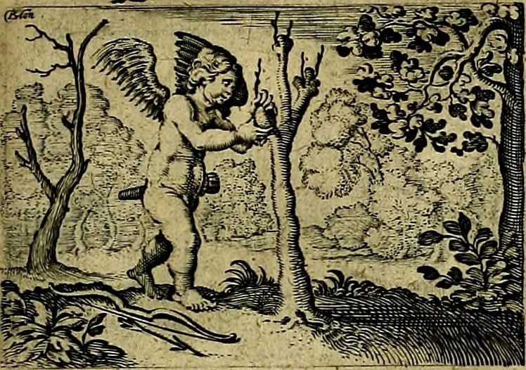 An illustration from Dan. Heinsii Lof-Sanck Van Iesus Christus, den eenigen end eeuwigen Son Godes. Met noodelicke Vytleggingen aenvvÿsende den gront van het out Christelick geloof, in den selven vervat, 1616, leaf 166