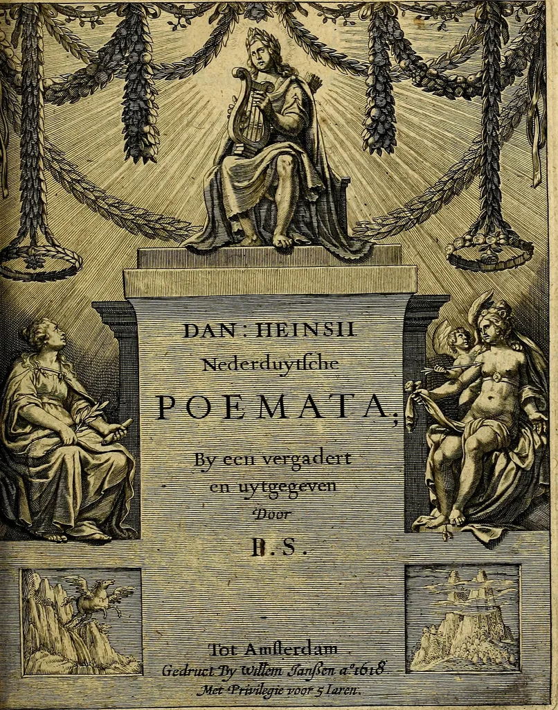 An illustration from Dan. Heinsii Lof-Sanck Van Iesus Christus, den eenigen end eeuwigen Son Godes. Met noodelicke Vytleggingen aenvvÿsende den gront van het out Christelick geloof, in den selven vervat, 1616, leaf 80