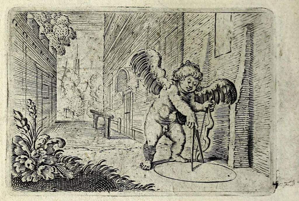 An illustration from Dan. Heinsii Lof-sanck van Iesus Christus den eenigen ende eeuwigen sone Godes : ende zyne andere nederduytse poemata, nieuwelijcks vermeerdert ende verbetert met de uytlegginghen, 1650, leaf 190