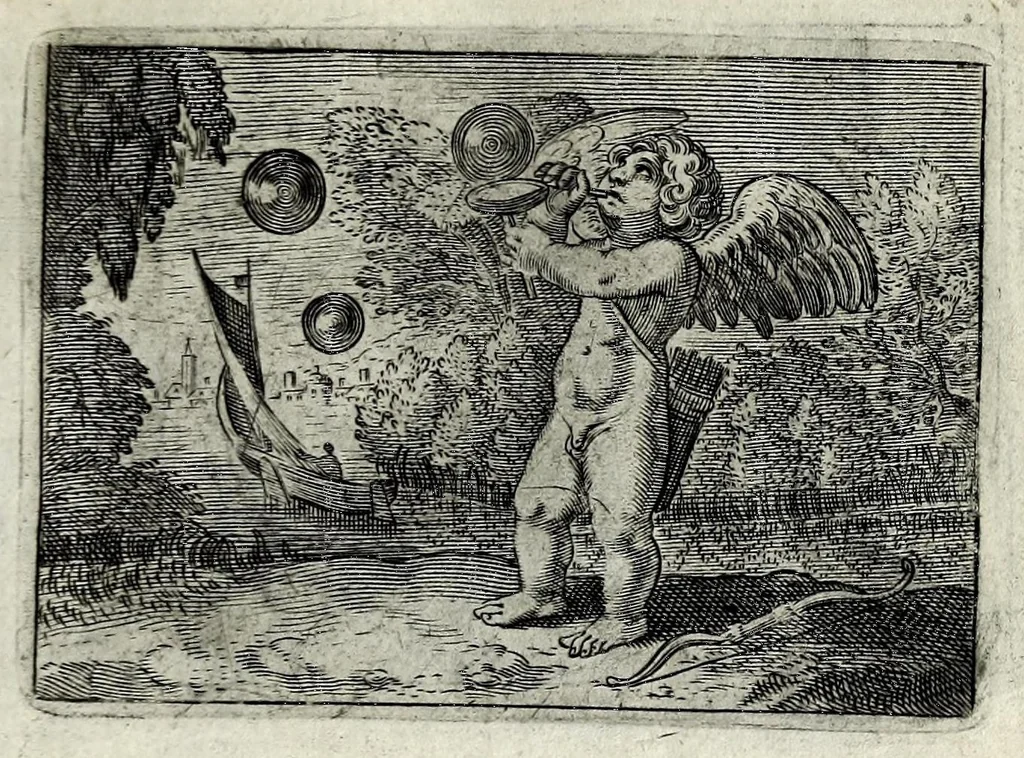 An illustration from Dan. Heinsii Lof-sanck van Iesus Christus den eenigen ende eeuwigen sone Godes : ende zyne andere nederduytse poemata, nieuwelijcks vermeerdert ende verbetert met de uytlegginghen, 1650, leaf 199