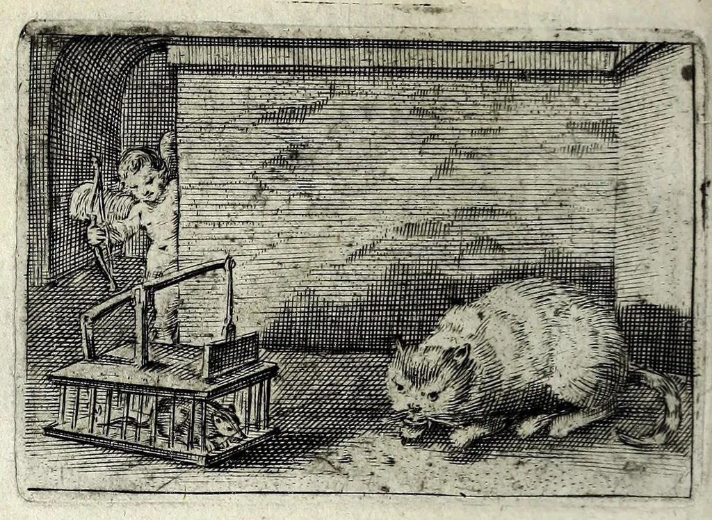 An illustration from Dan. Heinsii Lof-sanck van Iesus Christus den eenigen ende eeuwigen sone Godes : ende zyne andere nederduytse poemata, nieuwelijcks vermeerdert ende verbetert met de uytlegginghen, 1650, leaf 230