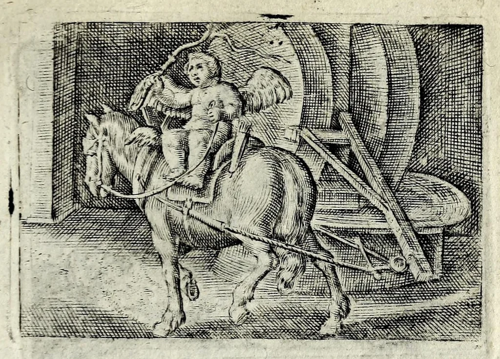 An illustration from Dan. Heinsii Lof-sanck van Iesus Christus den eenigen ende eeuwigen sone Godes : ende zyne andere nederduytse poemata, nieuwelijcks vermeerdert ende verbetert met de uytlegginghen, 1650, leaf 233