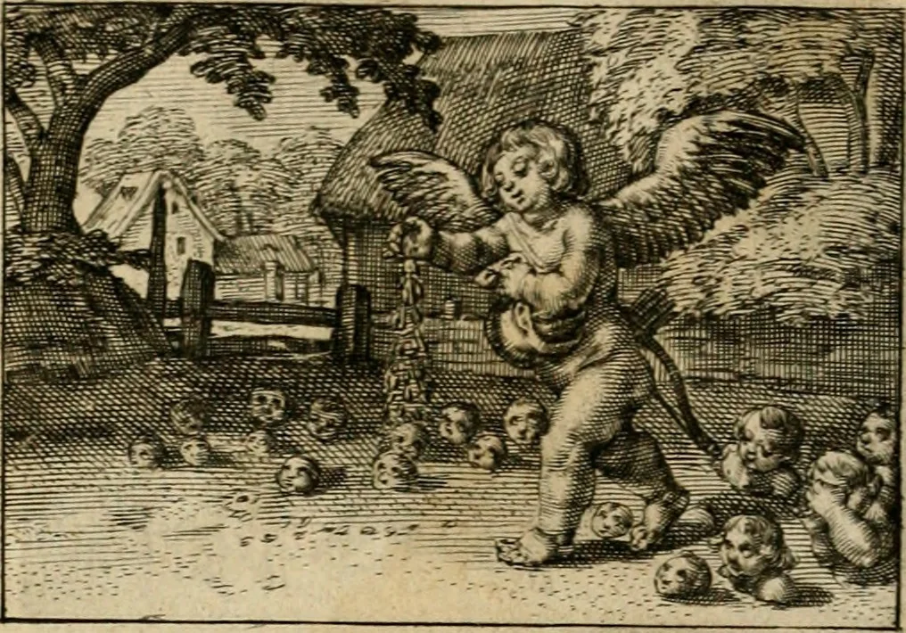 An illustration from Dan. Heinsii Nederduytsche poemata, 1616, leaf 101