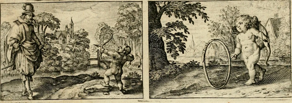An illustration from Dan. Heinsii Nederduytsche poemata, 1616, leaf 104