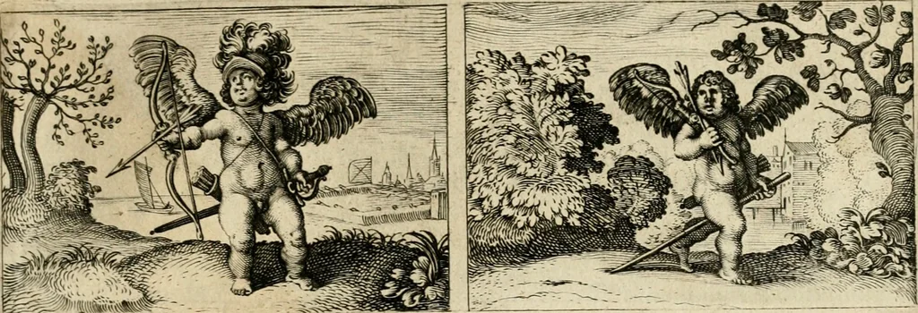An illustration from Dan. Heinsii Nederduytsche poemata, 1616, leaf 106