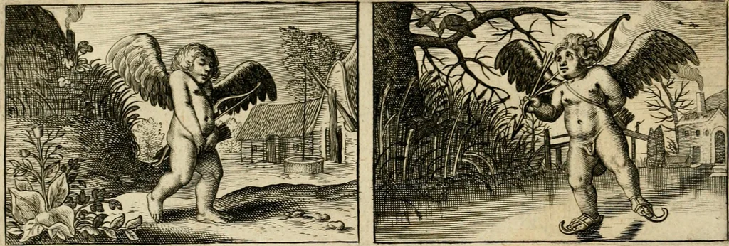 An illustration from Dan. Heinsii Nederduytsche poemata, 1616, leaf 107
