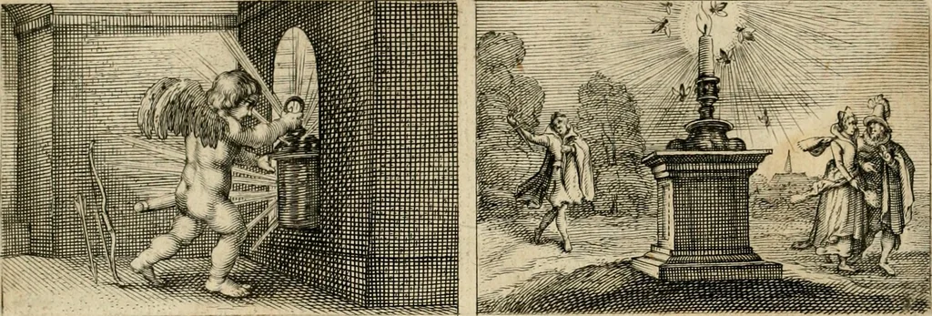 An illustration from Dan. Heinsii Nederduytsche poemata, 1616, leaf 113