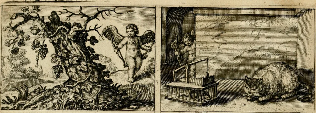 An illustration from Dan. Heinsii Nederduytsche poemata, 1616, leaf 119