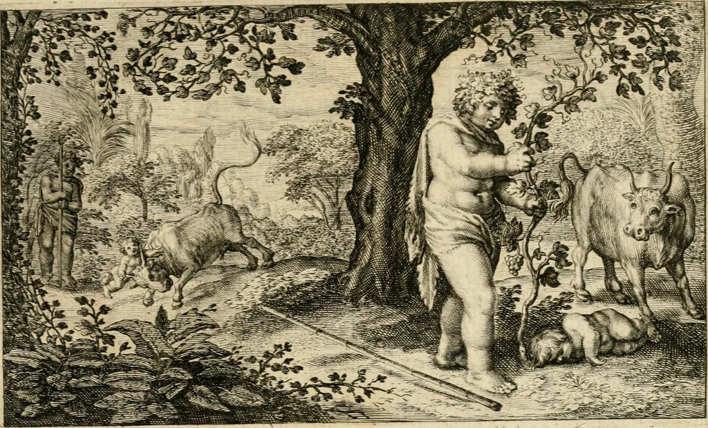 An illustration from Dan. Heinsii Nederduytsche poemata, 1616, leaf 140