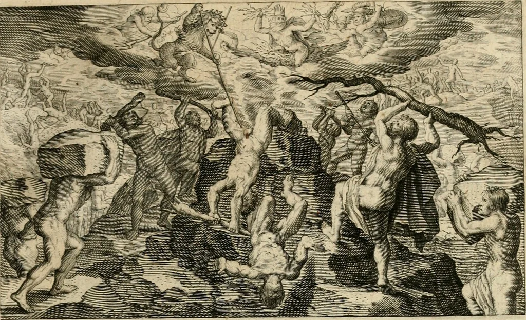 An illustration from Dan. Heinsii Nederduytsche poemata, 1616, leaf 152