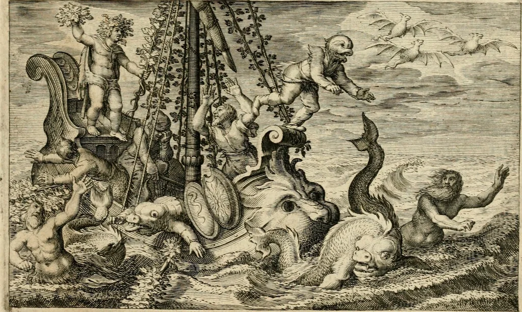 An illustration from Dan. Heinsii Nederduytsche poemata, 1616, leaf 156
