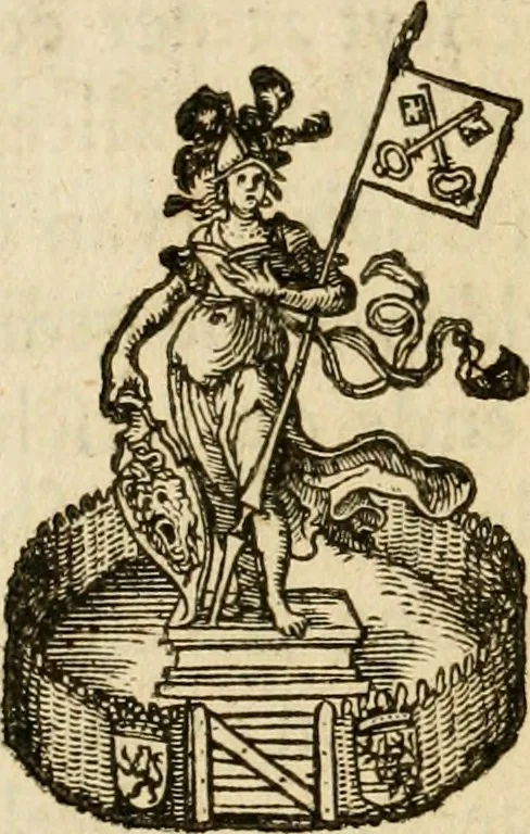 An illustration from Dan. Heinsii Nederduytsche poemata, 1616, leaf 29