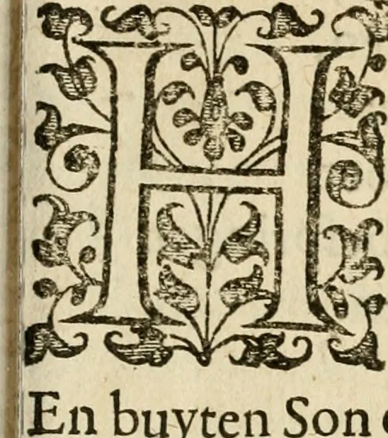 An illustration from Dan. Heinsii Nederduytsche poemata, 1616, leaf 32
