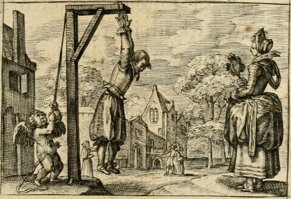 An illustration from Dan. Heinsii Nederduytsche poemata, 1616, leaf 48