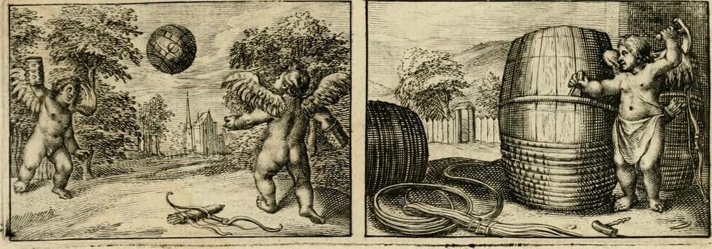 An illustration from Dan. Heinsii Nederduytsche poemata, 1616, leaf 98