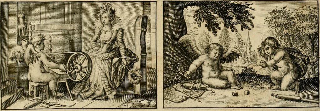 An illustration from Dan. Heinsii Nederduytsche poemata, 1616, leaf 99