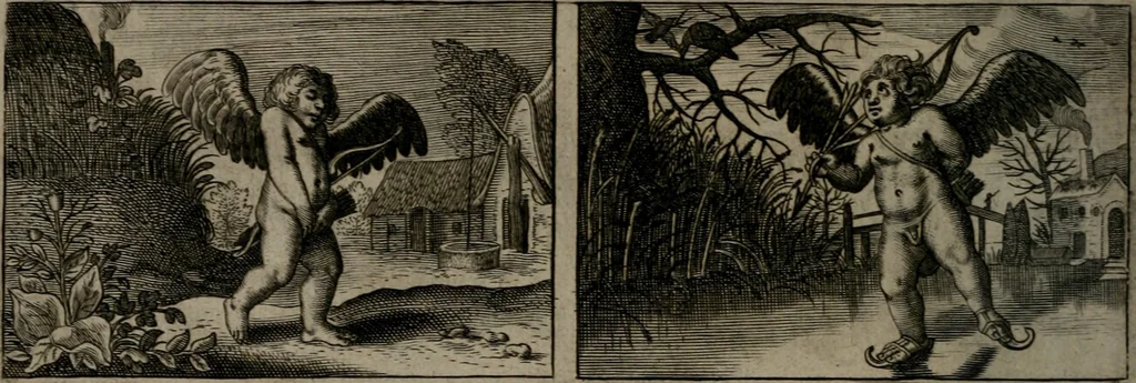 An illustration from Dan. Heinsii Nederduytsche poemata, 1618, leaf 101