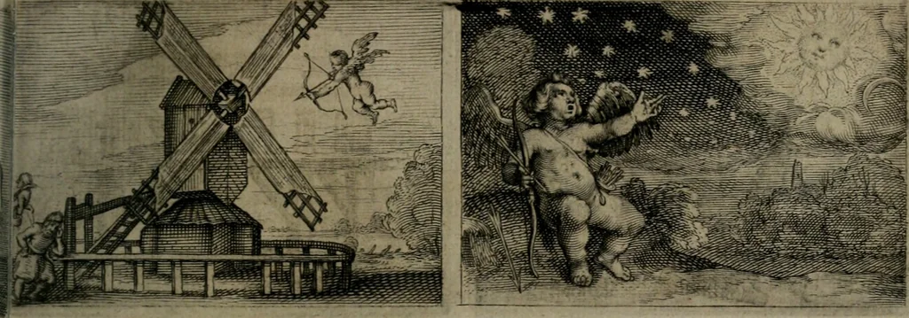 An illustration from Dan. Heinsii Nederduytsche poemata, 1618, leaf 110