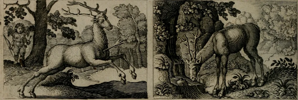 An illustration from Dan. Heinsii Nederduytsche poemata, 1618, leaf 113