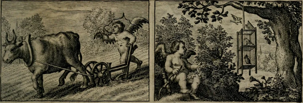 An illustration from Dan. Heinsii Nederduytsche poemata, 1618, leaf 116