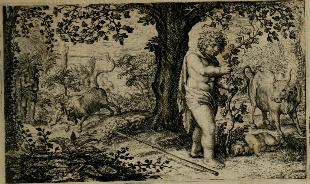 An illustration from Dan. Heinsii Nederduytsche poemata, 1618, leaf 134