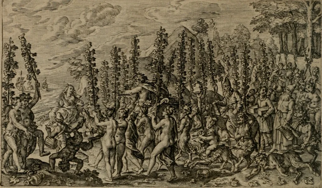 An illustration from Dan. Heinsii Nederduytsche poemata, 1618, leaf 141