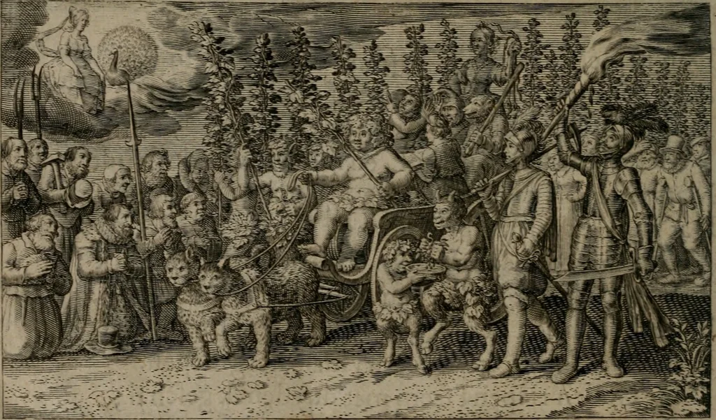 An illustration from Dan. Heinsii Nederduytsche poemata, 1618, leaf 147
