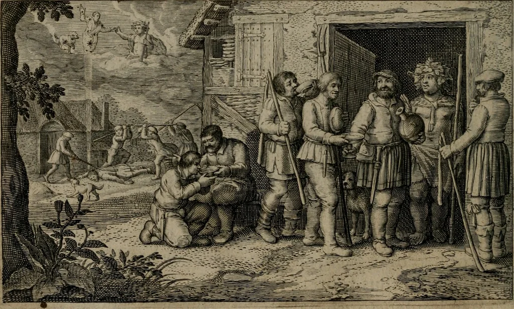 An illustration from Dan. Heinsii Nederduytsche poemata, 1618, leaf 149
