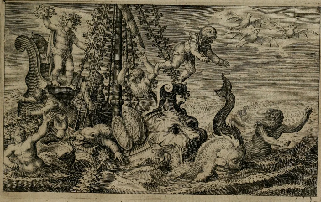 An illustration from Dan. Heinsii Nederduytsche poemata, 1618, leaf 150
