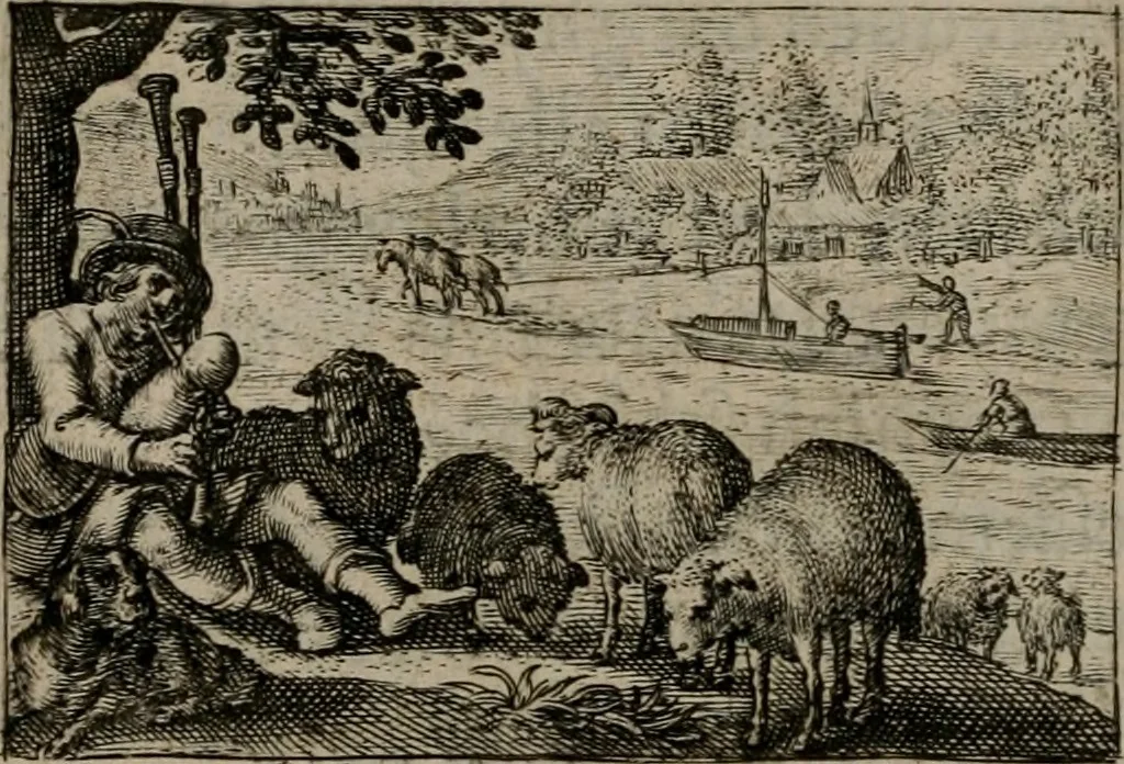 An illustration from Dan. Heinsii Nederduytsche poemata, 1618, leaf 49