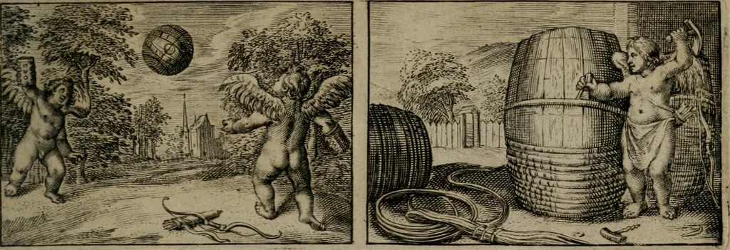An illustration from Dan. Heinsii Nederduytsche poemata, 1618, leaf 92