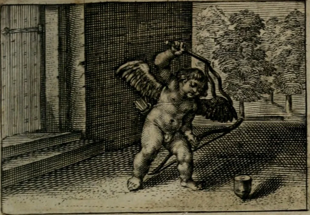 An illustration from Dan. Heinsii Nederduytsche poemata, 1618, leaf 96
