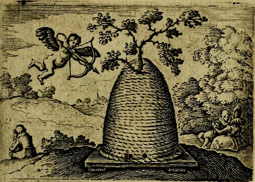 An illustration from Dan. Heinsii Nederduytsche poemata ; by een vergadert en uytgegeven door P. S, 1618, leaf 88