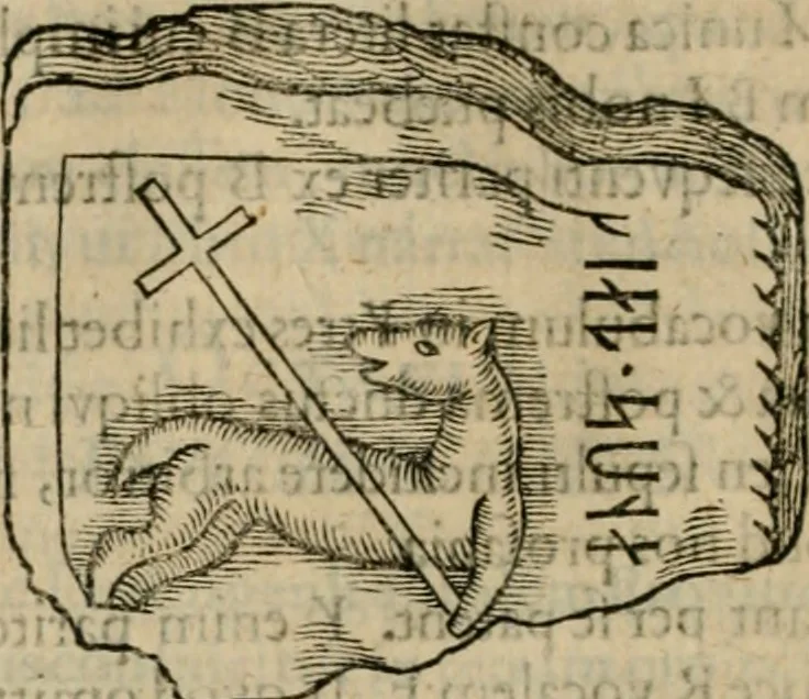 An illustration from Danicorum monumentorum libri sex : e spissis antiquitatum tenebris et in Dania ac Norvegia extantibus ruderibus, 1643, leaf 515
