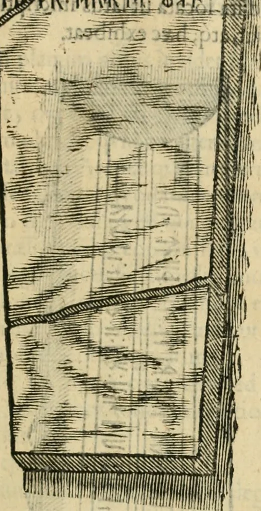 An illustration from Danicorum monumentorum libri sex : e spissis antiquitatum tenebris et in Dania ac Norvegia extantibus ruderibus, 1643, leaf 534