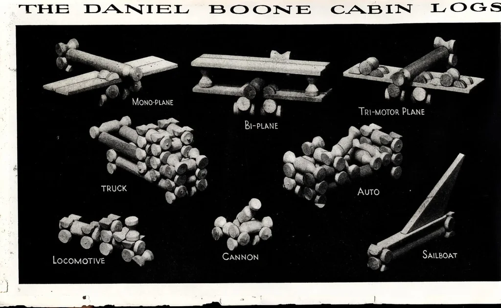 An illustration from Daniel Boone cabin logs., 1930, leaf 4