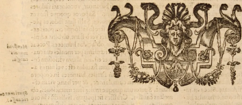 An illustration from Danielis Sennerti Vratislaviensis, D. Et Medicinae In Academia Wittebergensi Profesessoris publici., 1641, leaf 491