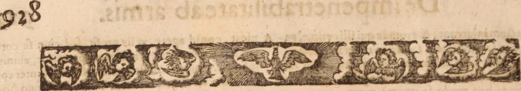 An illustration from Danielis Sennerti Vratislaviensis, D. Et Medicinae In Academia Wittebergensi Profesessoris publici., 1641, leaf 897