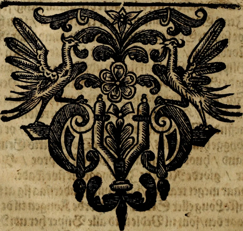 An illustration from Danmarckis Rigis Krønicke, 1652, leaf 1001