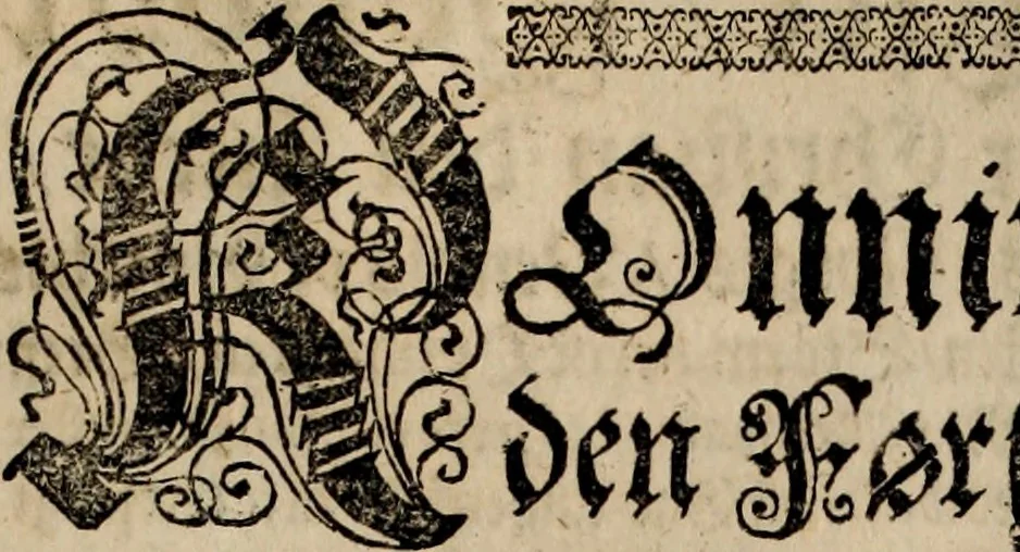 An illustration from Danmarckis Rigis Krønicke, 1652, leaf 430