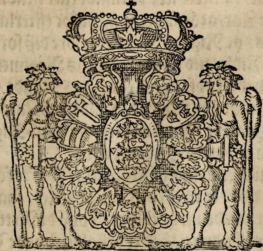 An illustration from Danmarckis Rigis Krønicke, 1652, leaf 430
