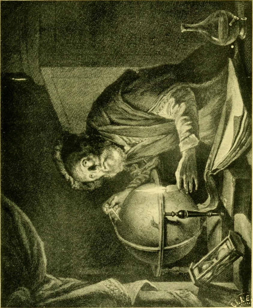 An illustration from Dante and the early astronomers, 1914, leaf 239