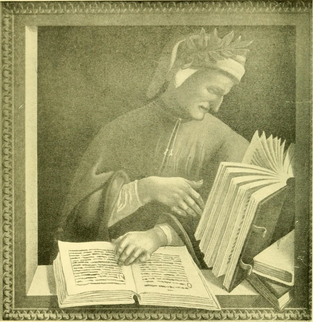An illustration from Dante and the early astronomers, 1914, leaf 6